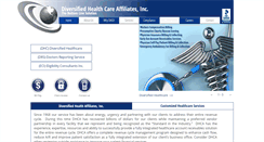 Desktop Screenshot of dhca.us