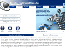 Tablet Screenshot of dhca.us